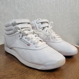 Reebok Women's White High-Top Sneakers